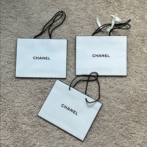 Chanel beauty shopping bag 3 pc bundle